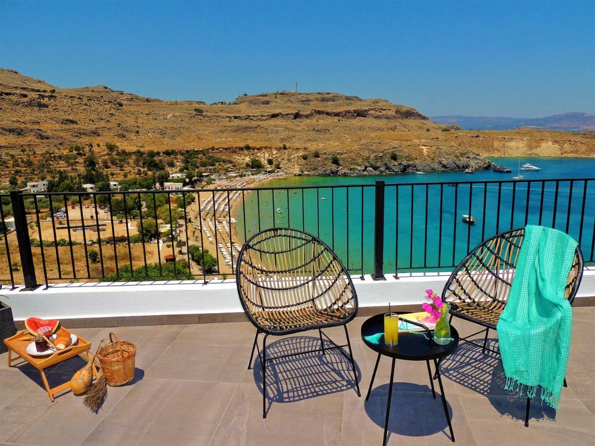 Lindos Aktaia Villa Kültér fotó